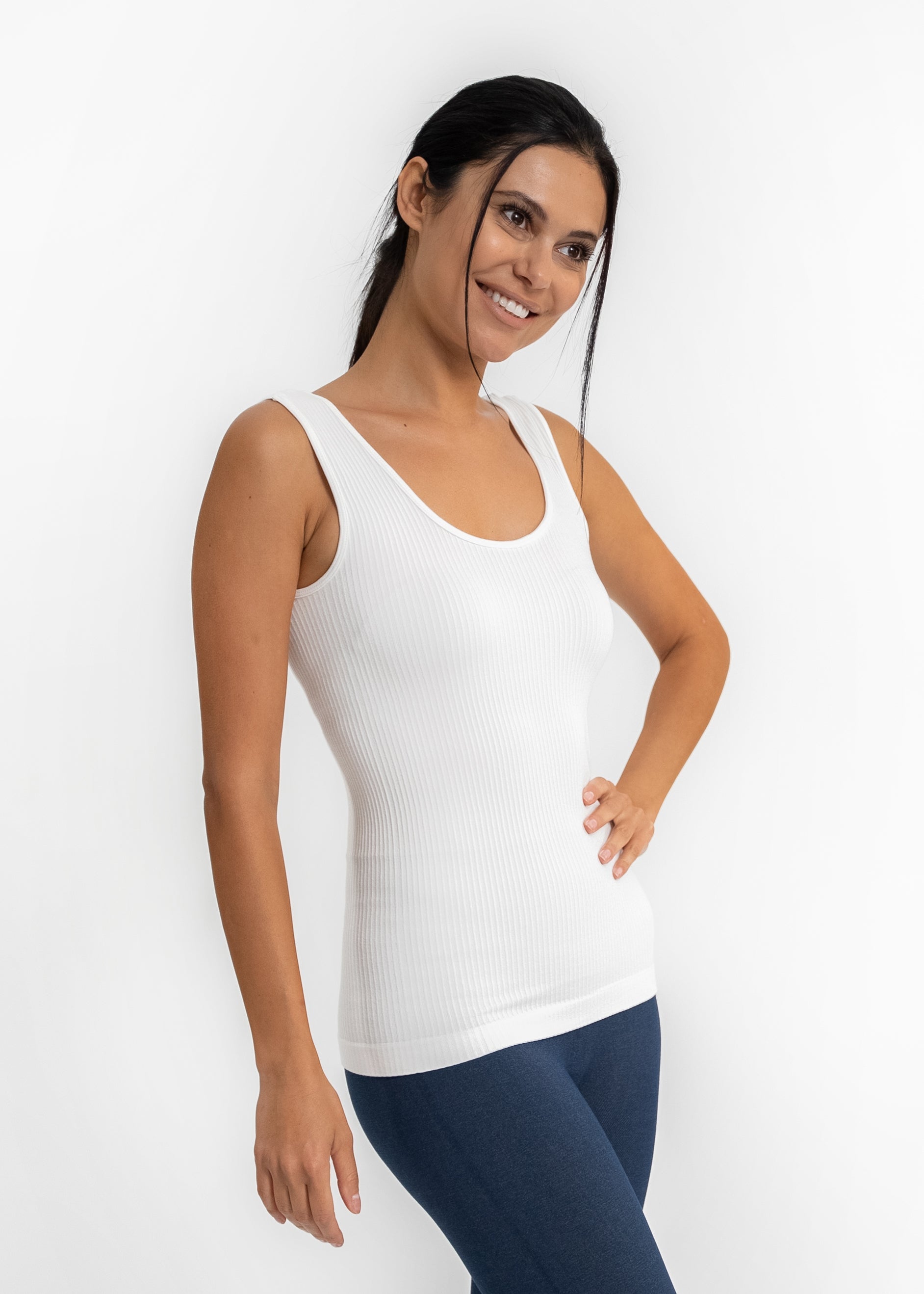 Ribbed Reversible Tank (DW)
