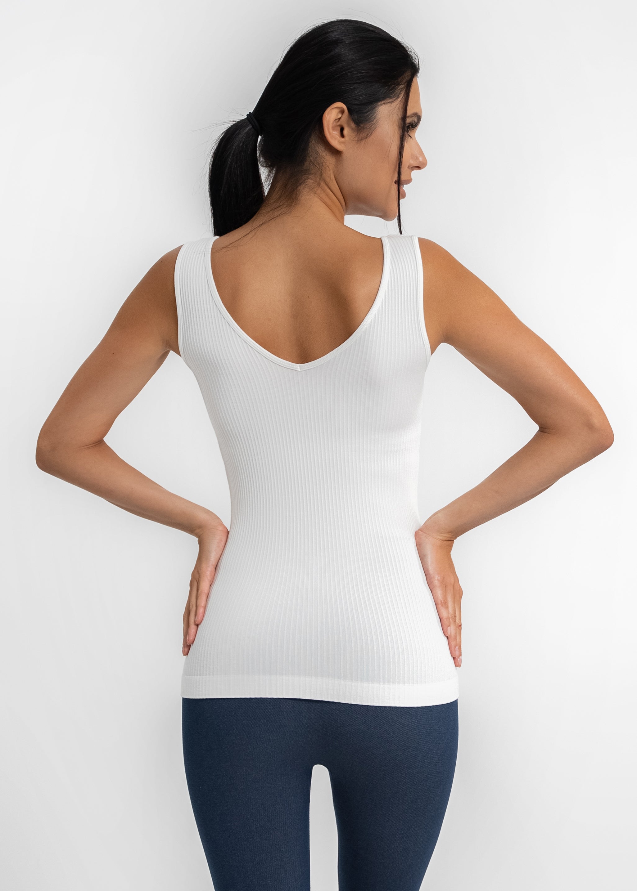 Ribbed Reversible Tank (DW)