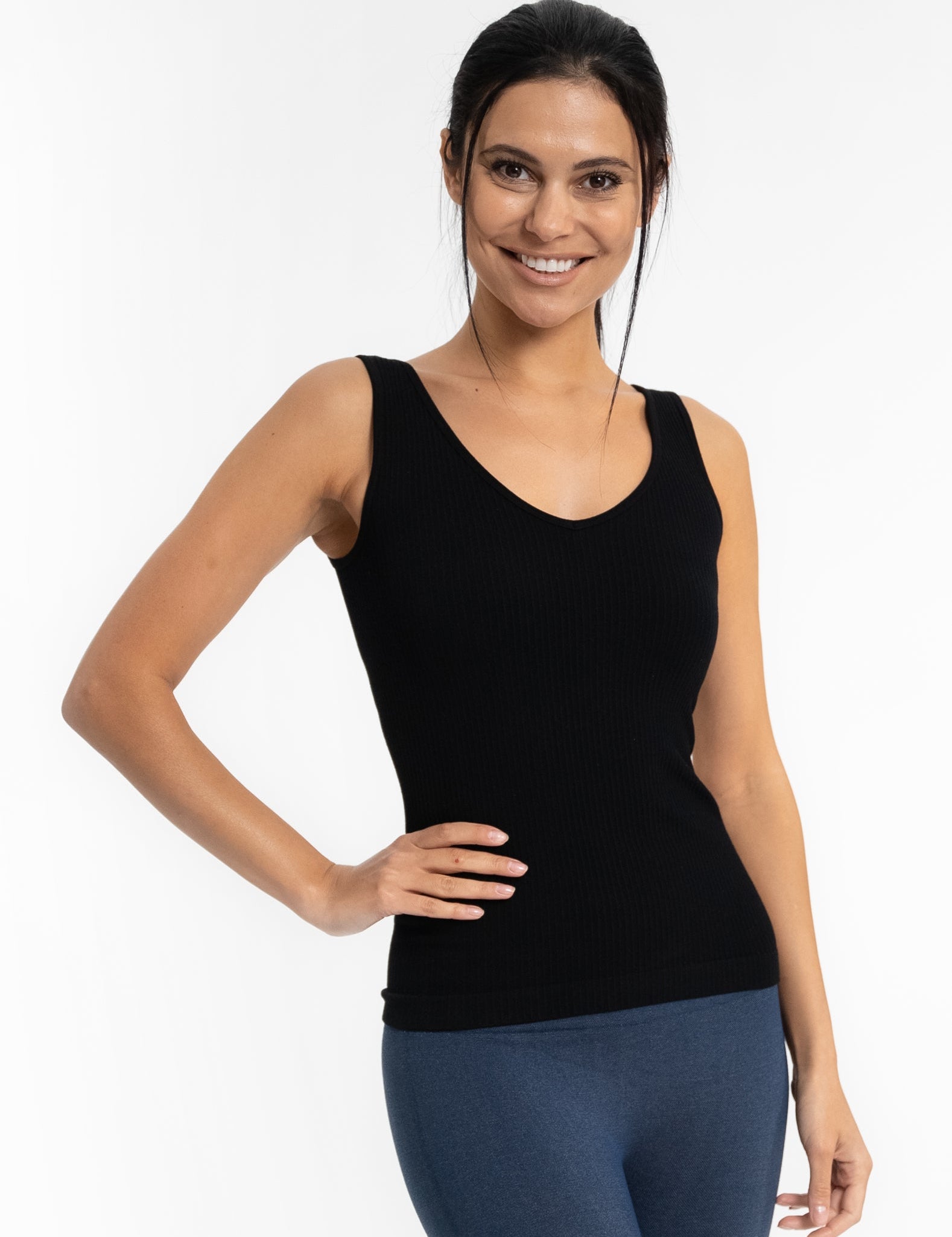 Ribbed Reversible Tank (DW)