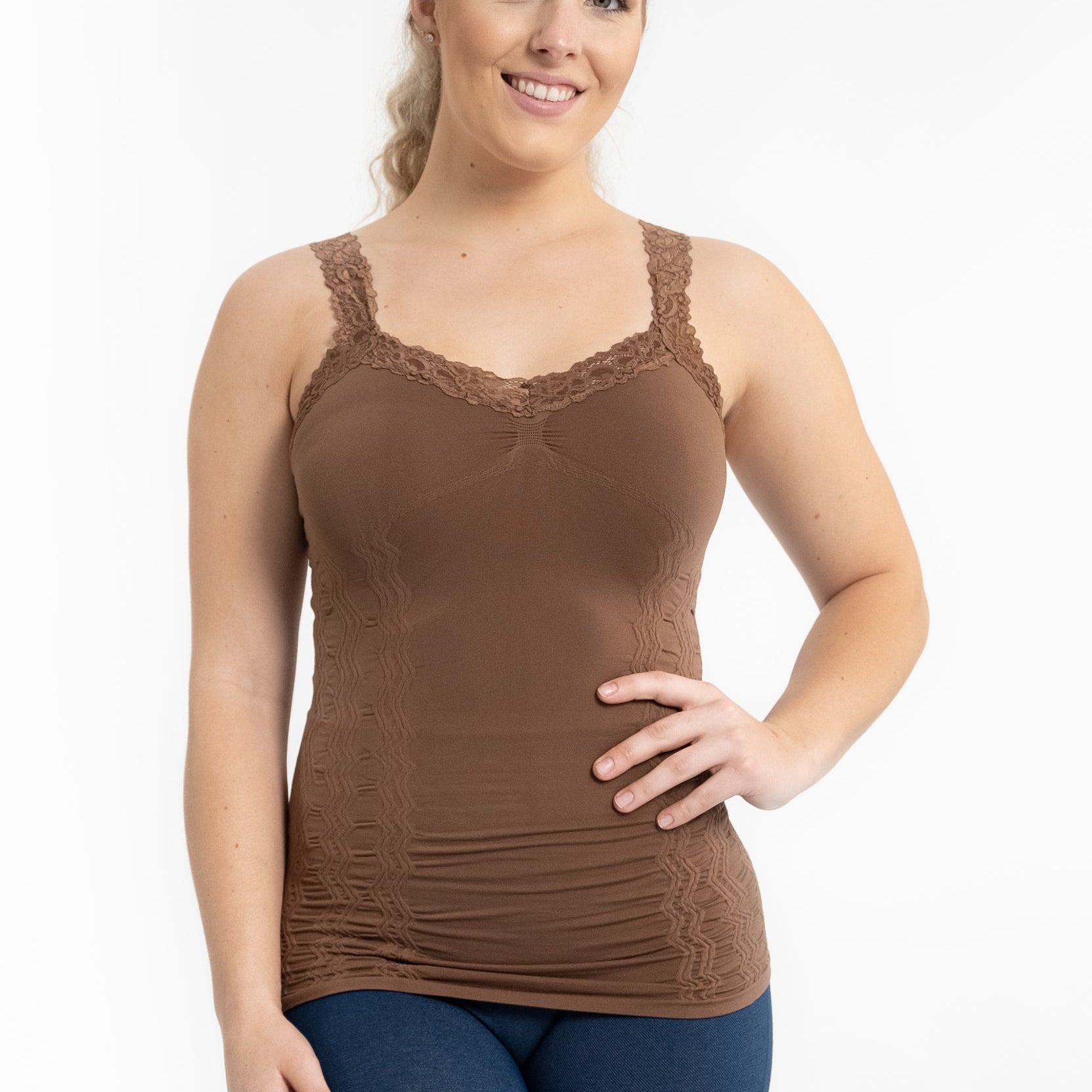 Lace Corset Cami (DW)