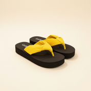 Corky You Go Girl Yellow and Black Sandals