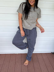 Heaven Soft Midnight Blue Joggers