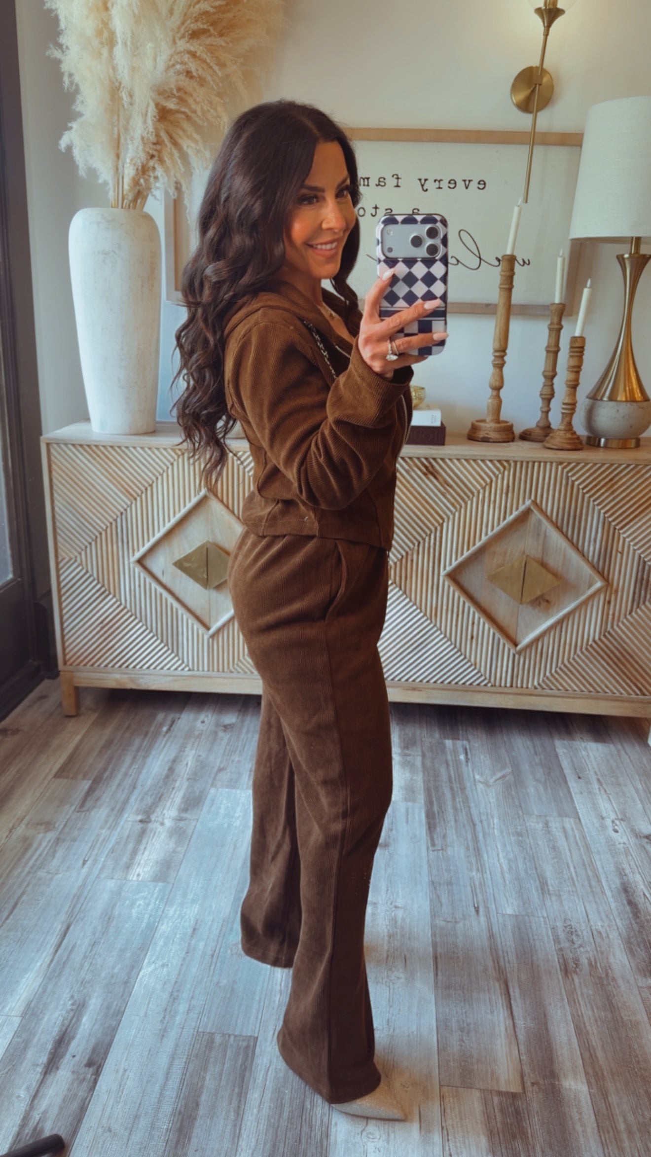 “Old Money” Luxe Ribbed Ultra Soft Hoodie and Joggers Set