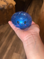 Blue Sparkle Dumpling Squishy