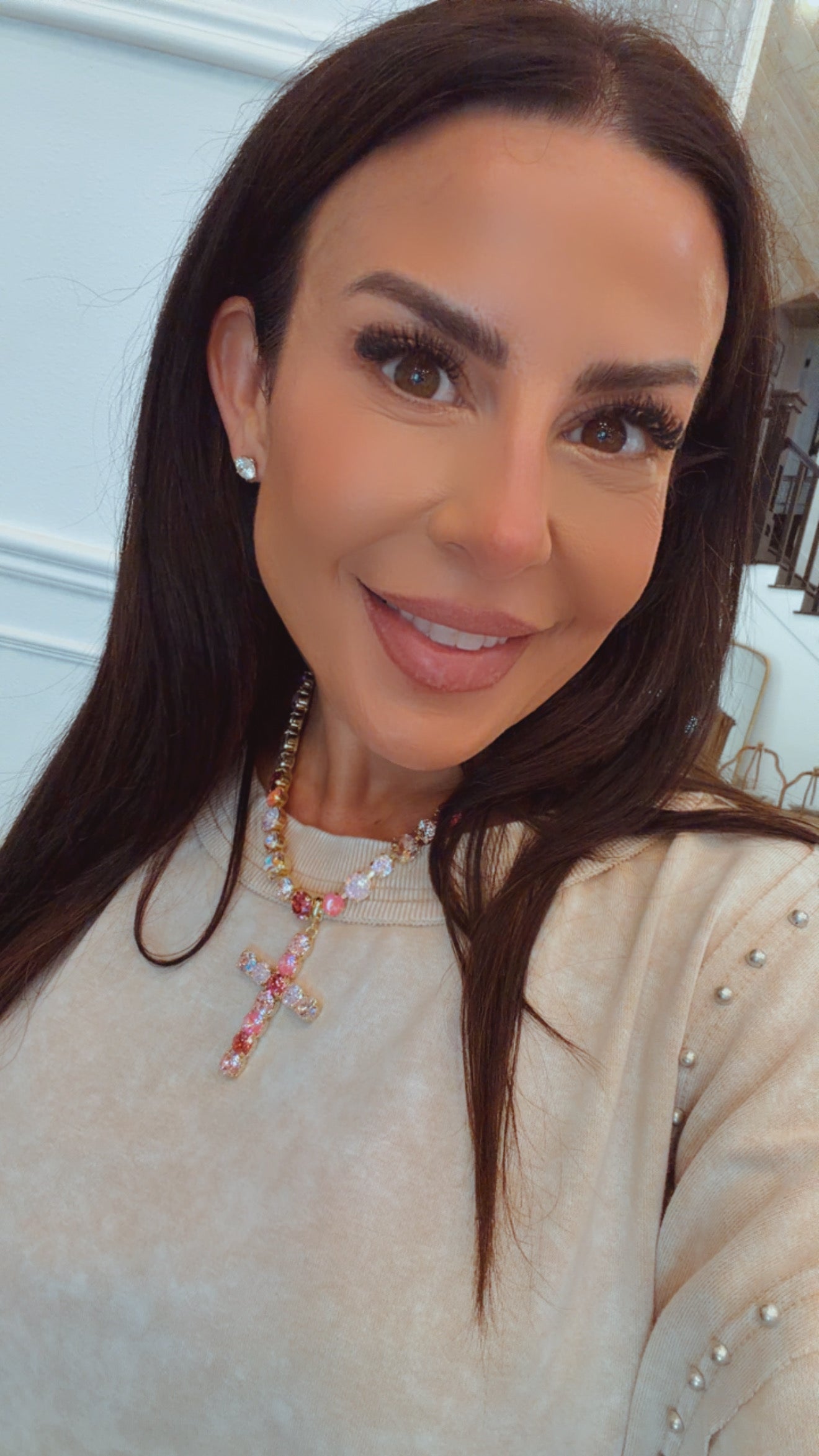 Diva Crystal Ultra Bling Necklace
