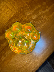 Yellow Cat Paw Squishy