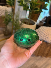 Green Glitter Dumpling