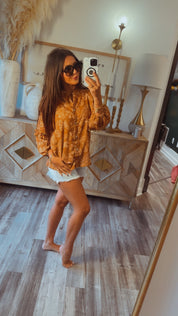 Caramel Long Sleeve Top