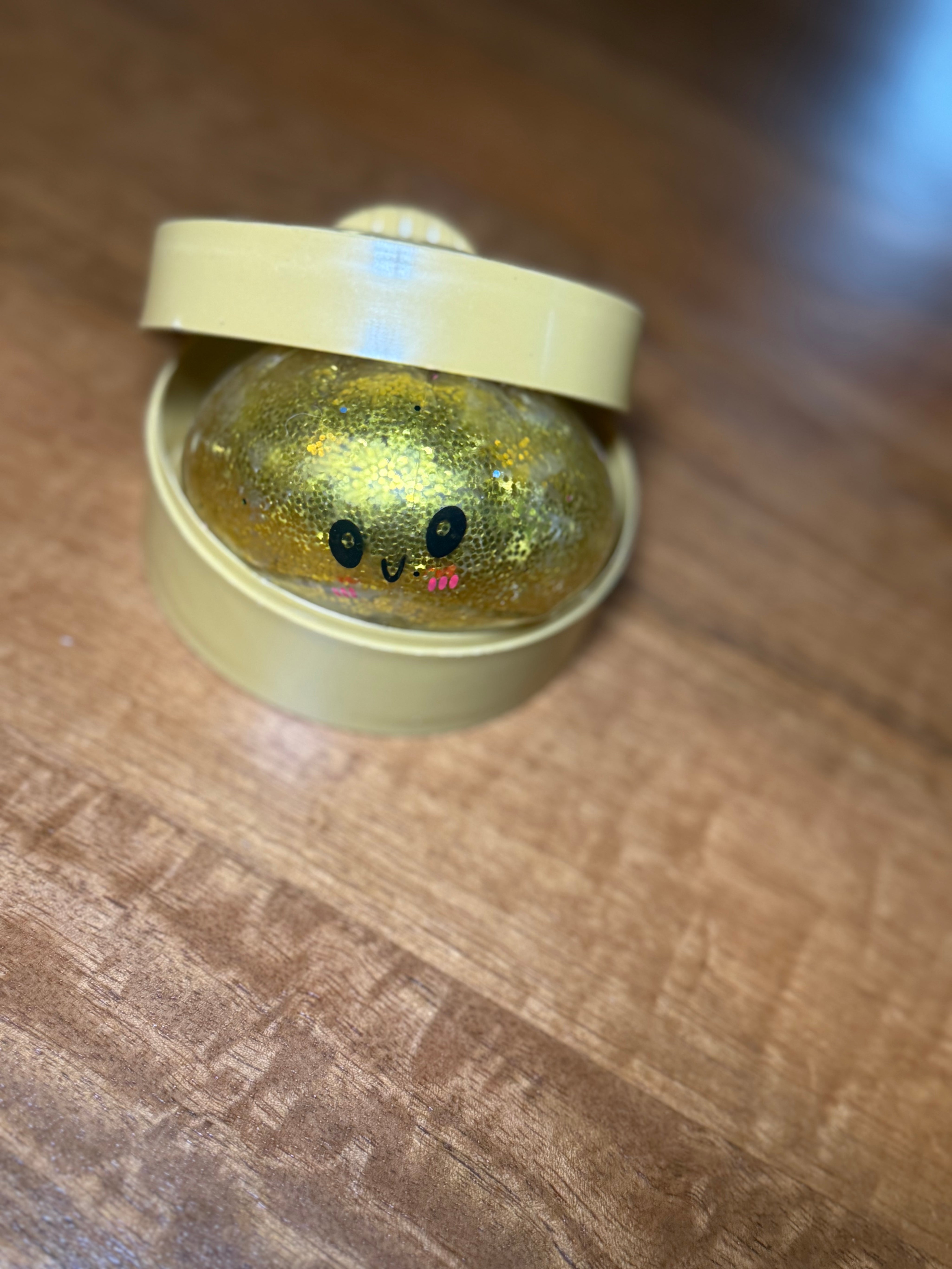 Gold Glitter Dumpling