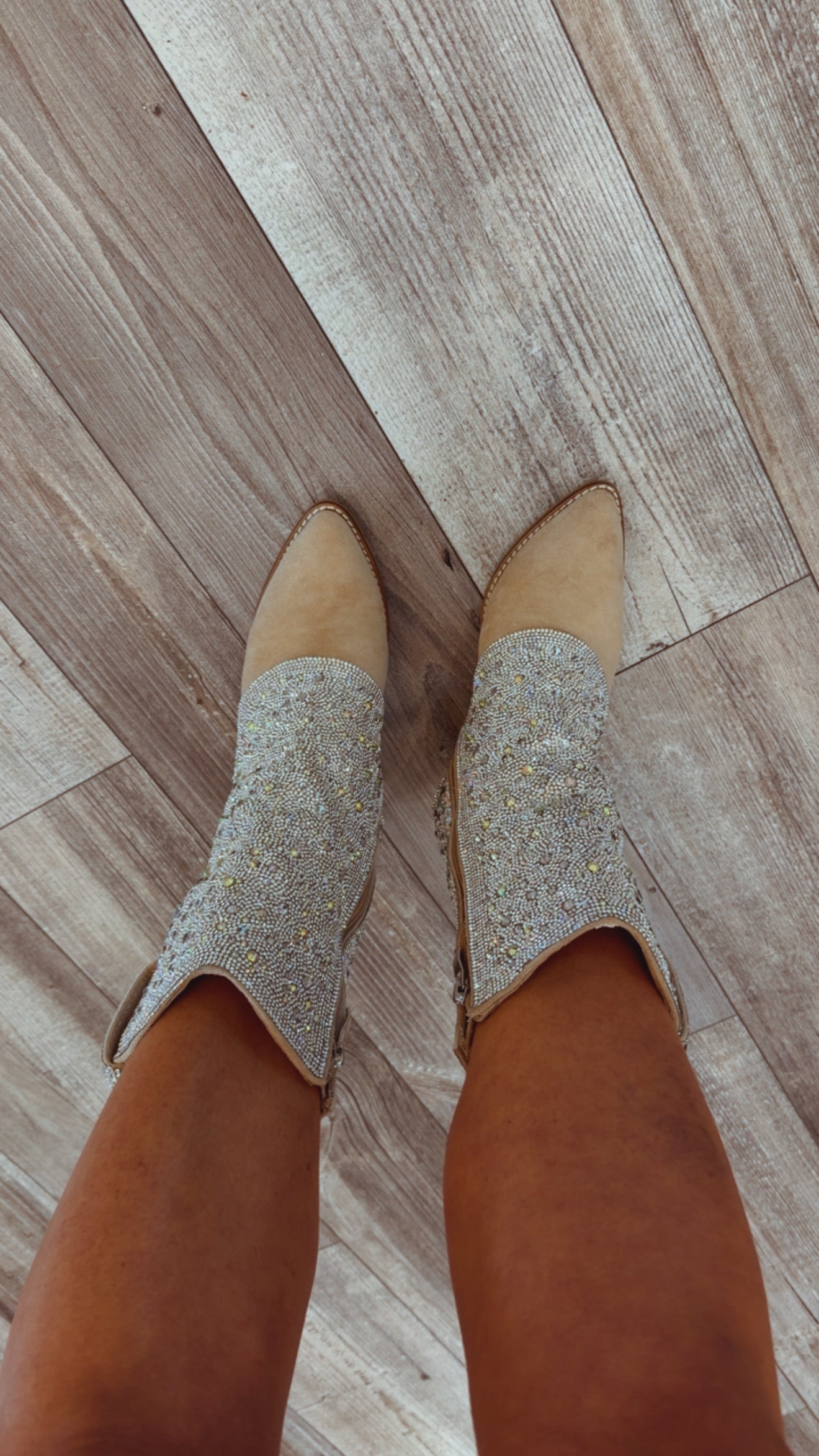 Corky Rhinestone Old Money Boots