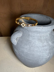 Chic Gold And Crystal Inspired Bangle