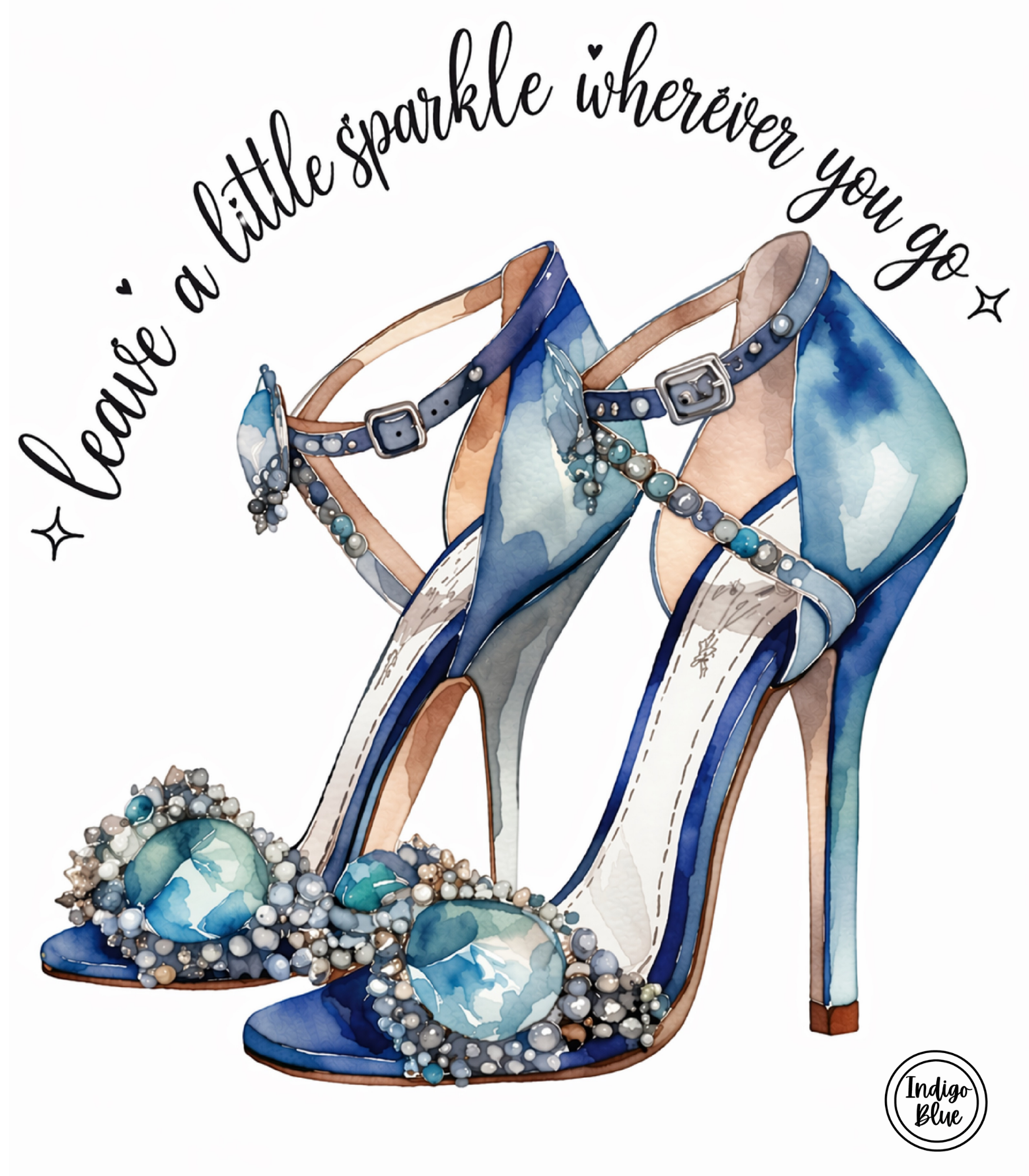 Indigo Blue Leave A Little Sparkle