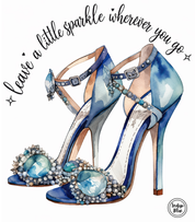 Indigo Blue Leave A Little Sparkle