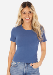 Short Sleeve Waist Length Top (DW)