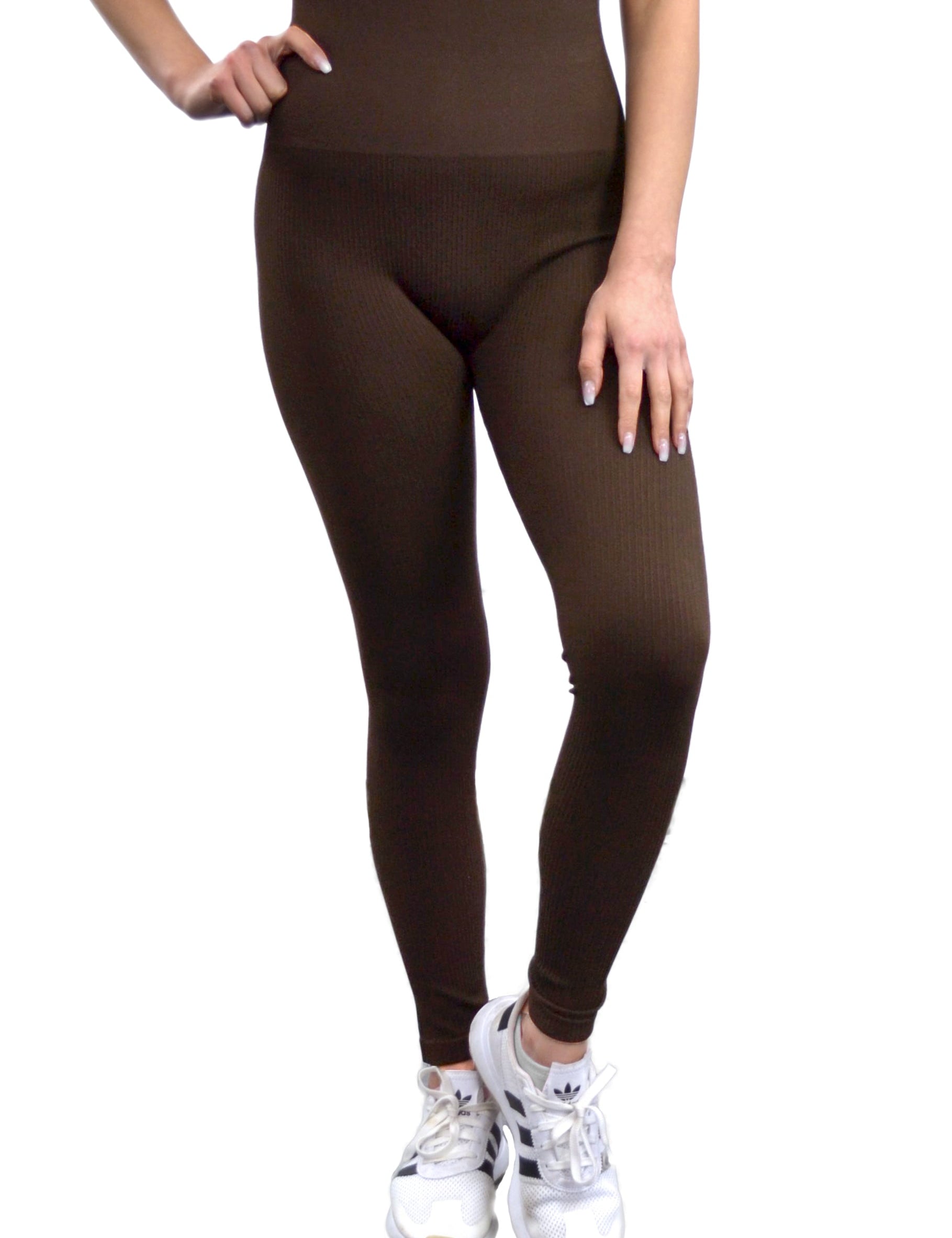 Ribbed High Waist Leggings (DW)