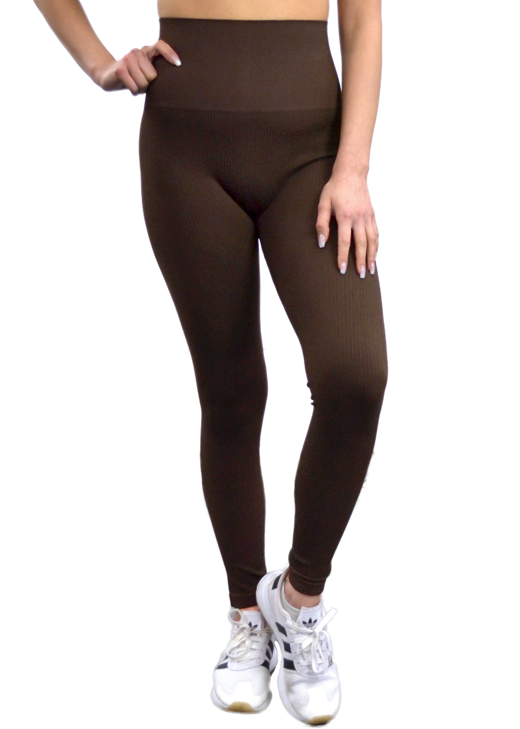 Ribbed High Waist Leggings (DW)