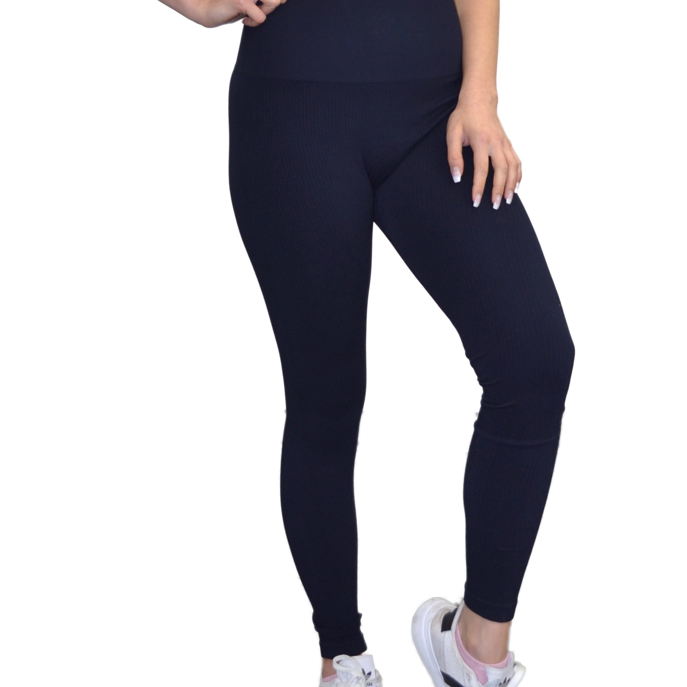 Ribbed High Waist Leggings (DW)