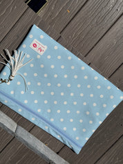 Jeaneane's Custom Make Up Junkie Bag Polka Dots