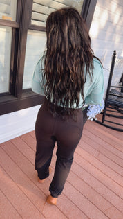 Rae mode Ultra Soft Black Butter Soft Yoga Joggers