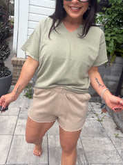 Sage Vintage Vneck Top