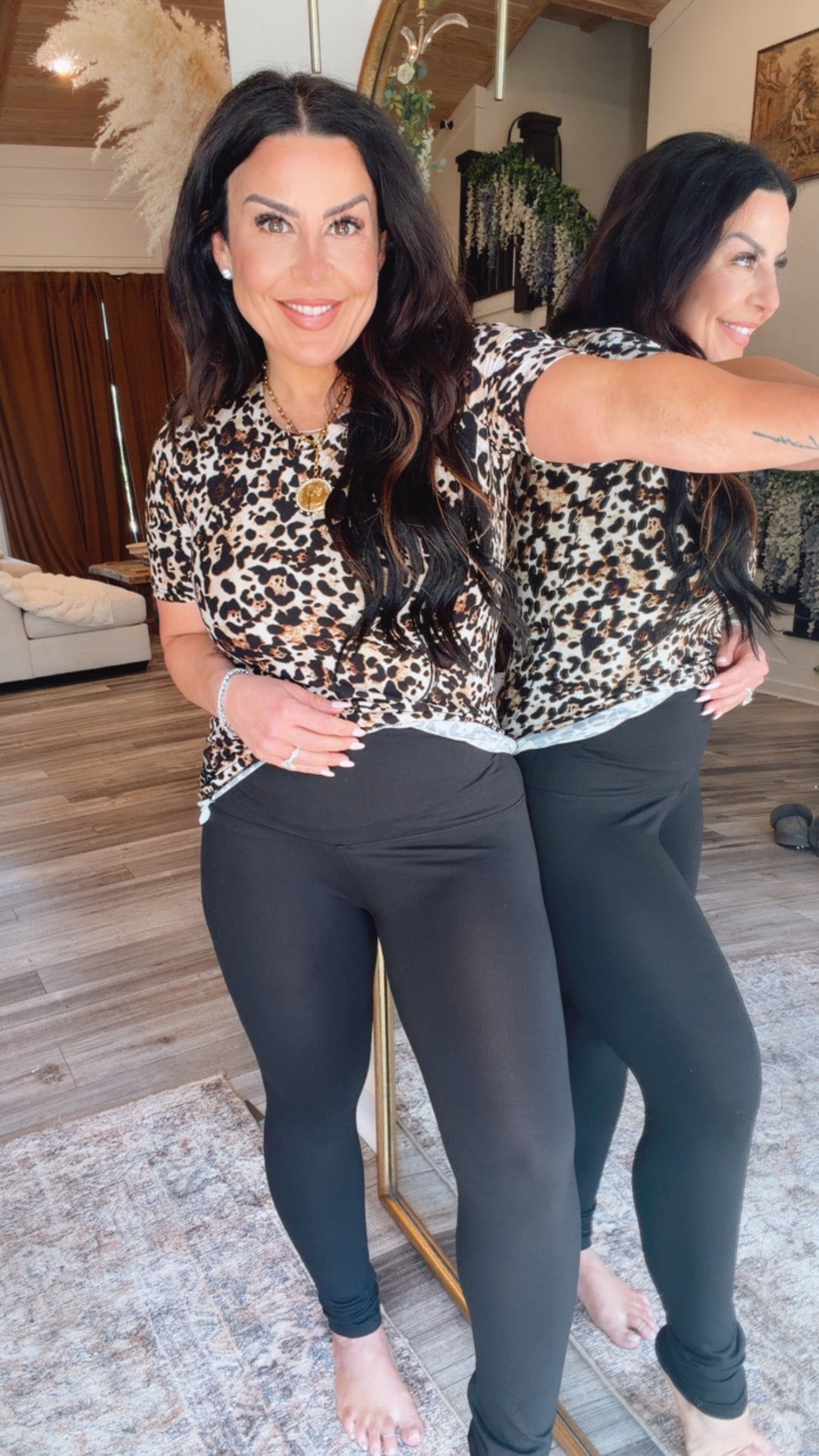 Black High Waist Leggings