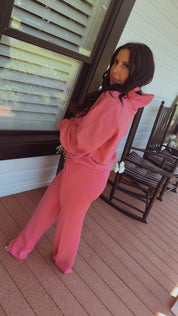 Rae Mode Heaven Soft Lightweight Pink  Quarter  Zip Pull Over