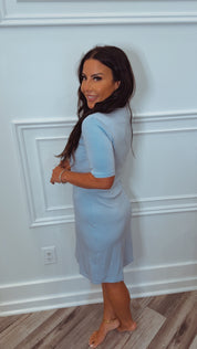 Stitch and Co Baby Blue Heaven Soft Dress