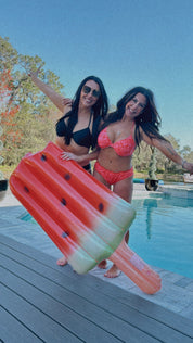 Sassy Black Jeaneane's Custom Bathing Suit Underwire Top