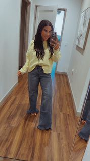 Judy Blue High Waist Tummy Control  Bite Hem Jeans