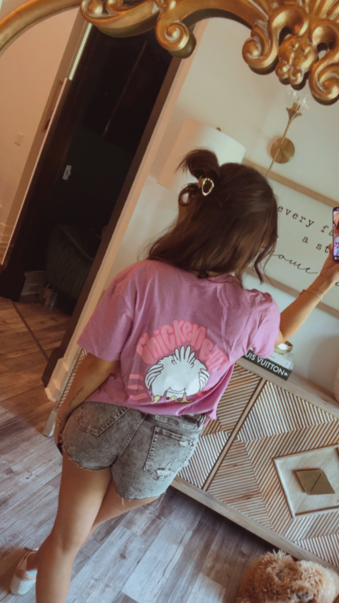 Guess What  Graphic Top