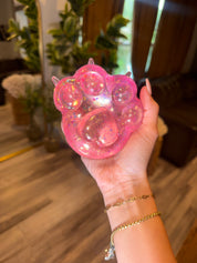 Pink Cat Paw Squishy