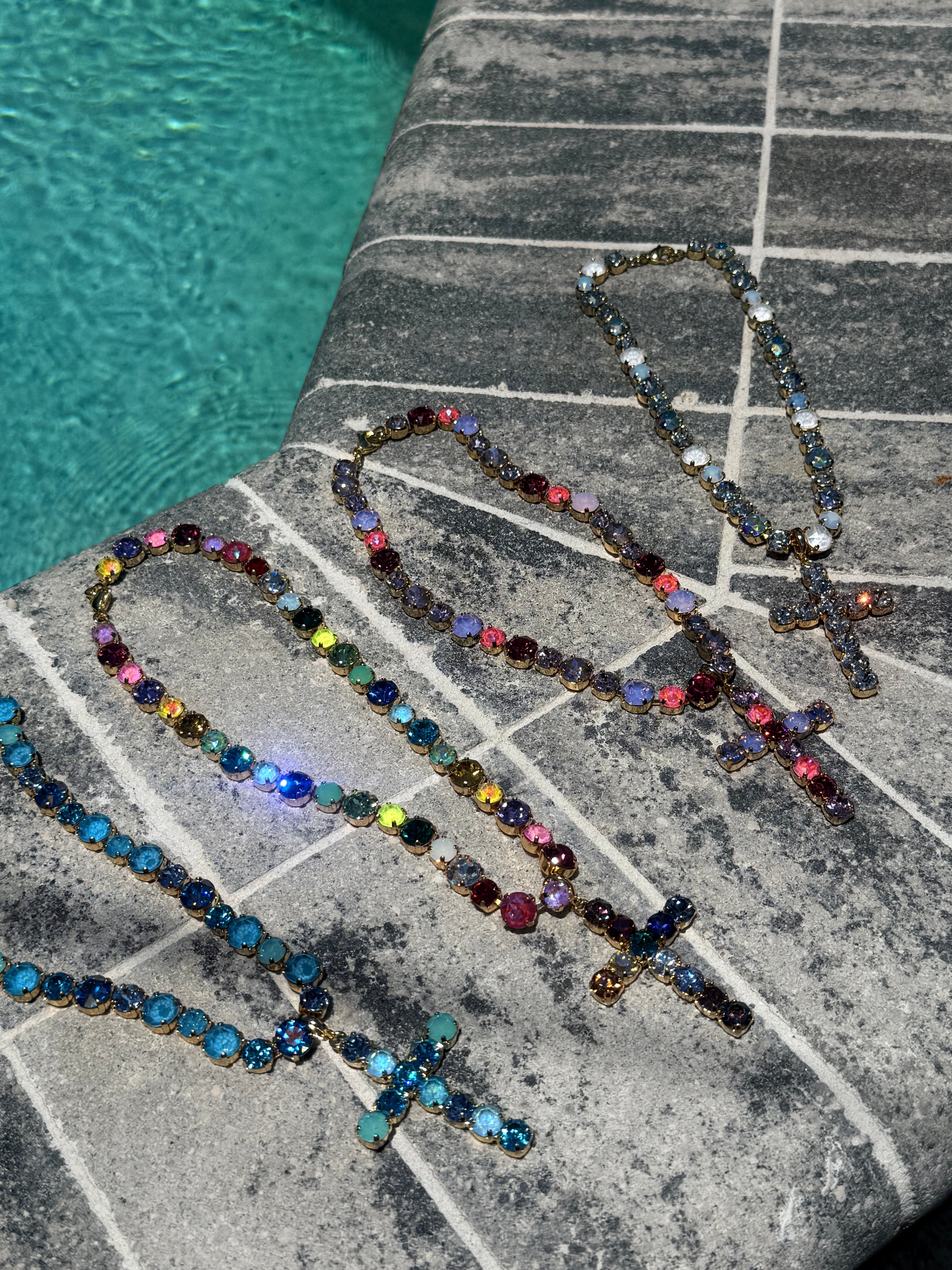 Diva Crystal Ultra Bling Necklace