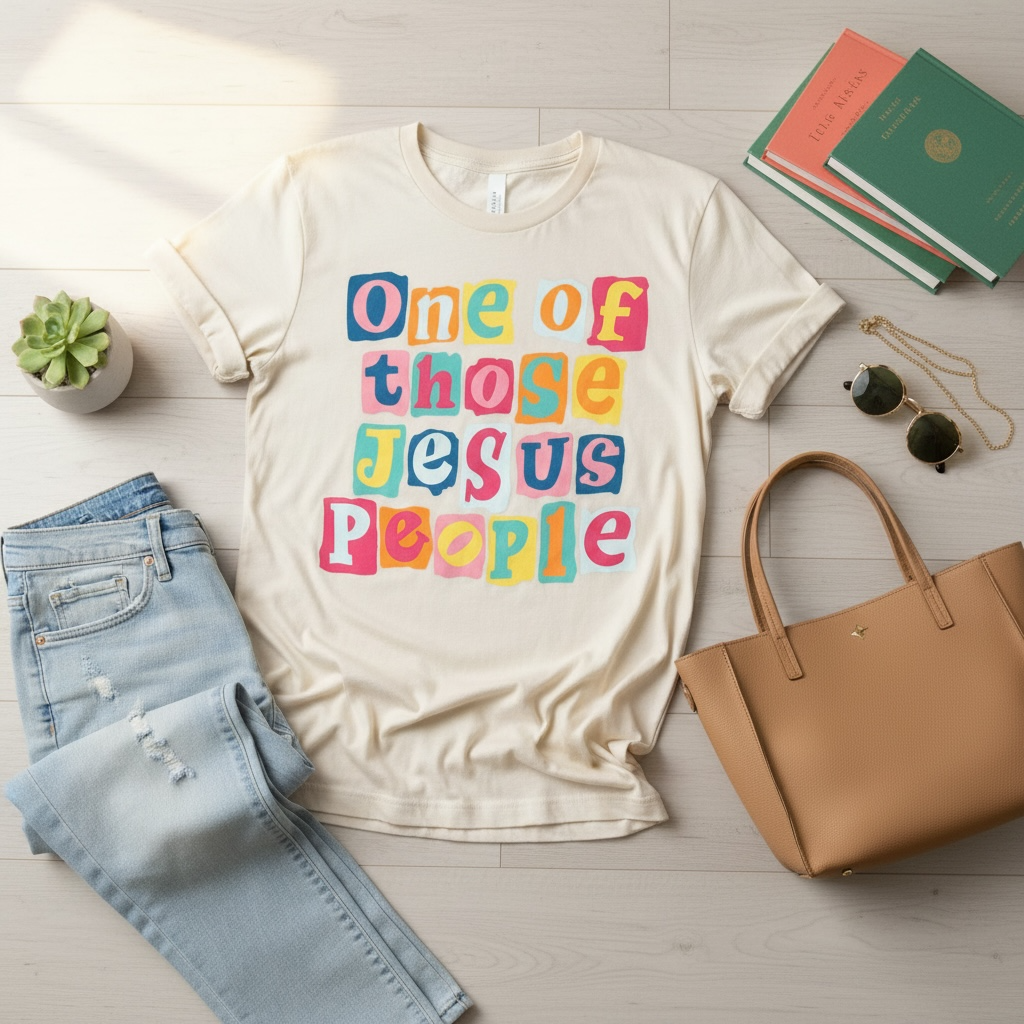 One Of These Jesus People Graphic Top