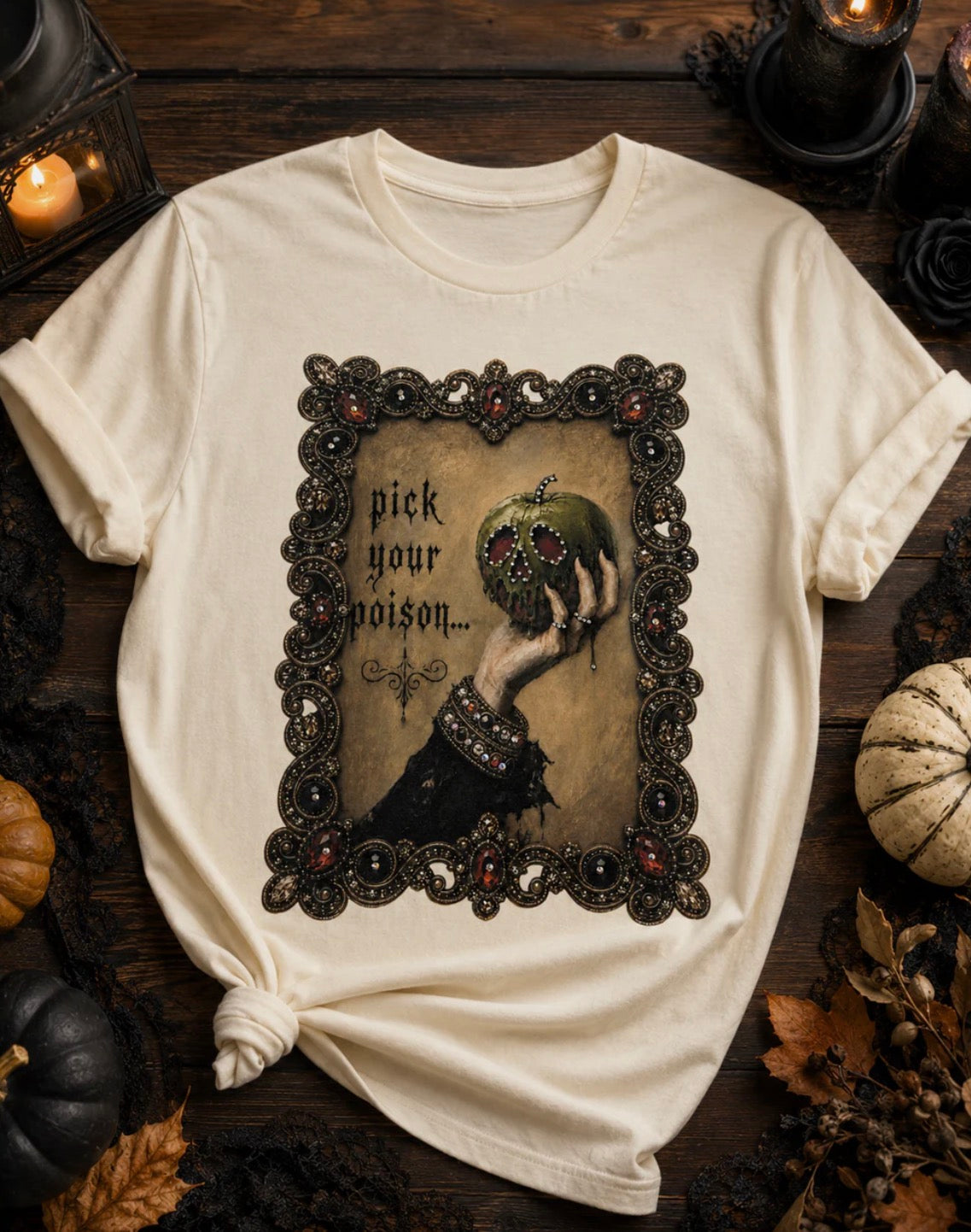 Pick Your Poison Halloween Graphic Top