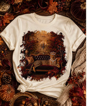Boujee Queen Cheetah Bling Graphic Top