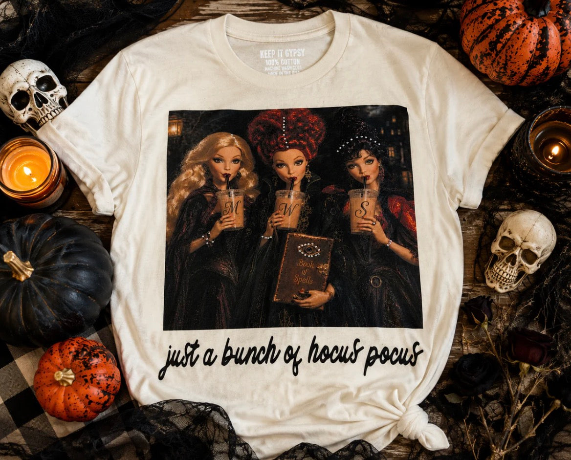 Sisters Just a Bunch Of.. Graphic Bling Top