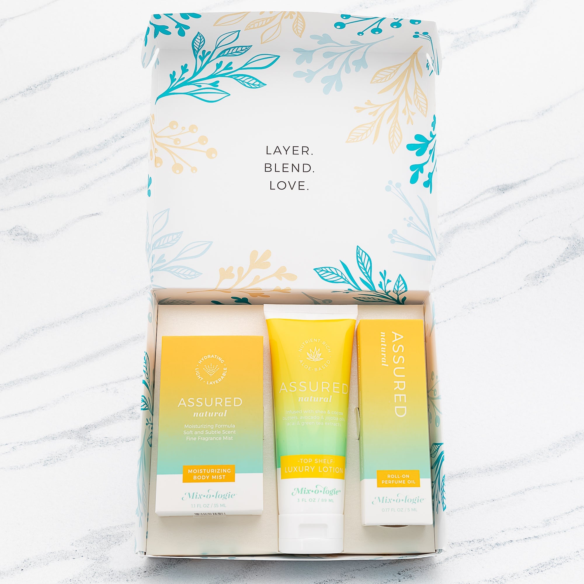 Assured (Natural) | Gift Set Trio Box