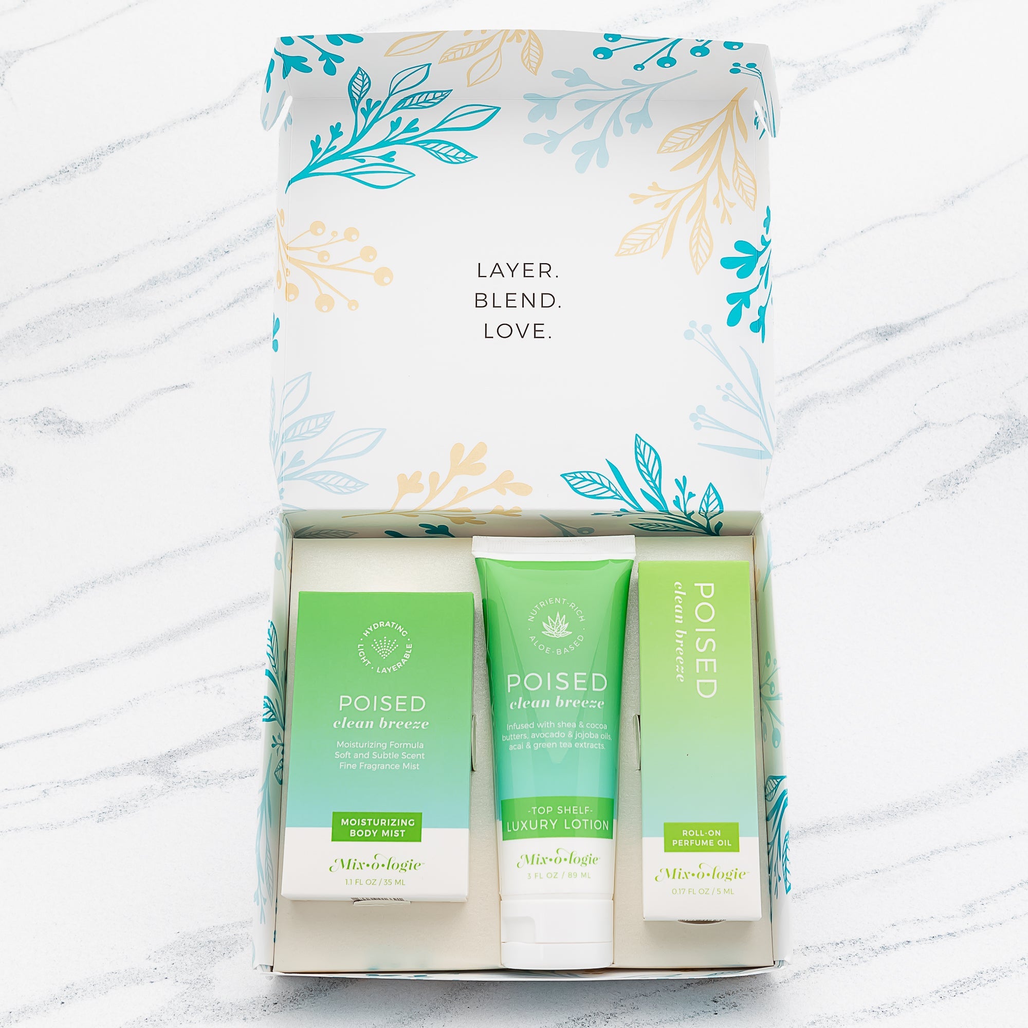 Mixologie Women's Gift Set Trio Box (Choose Scent)