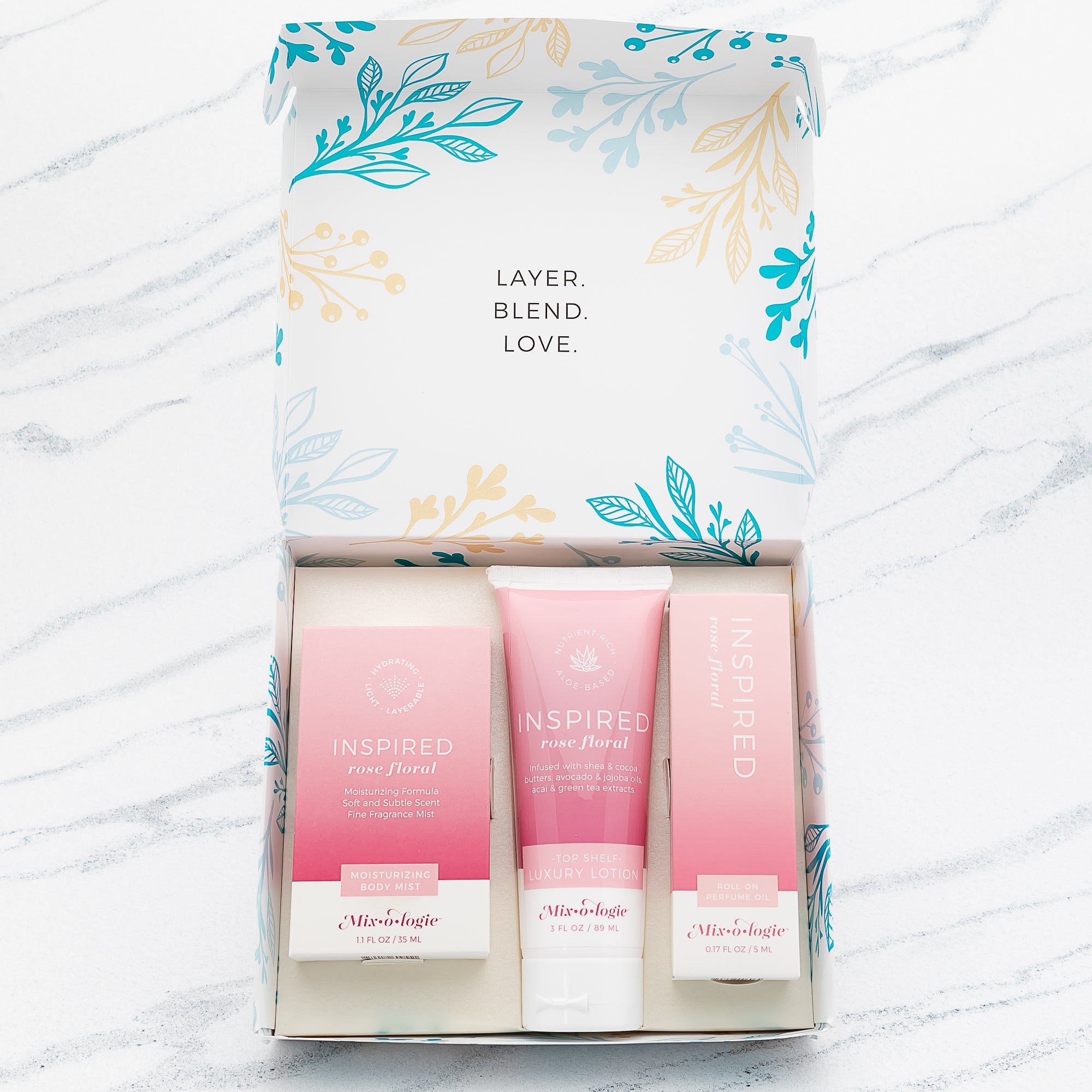 Mixologie Inspired (Rose Floral)