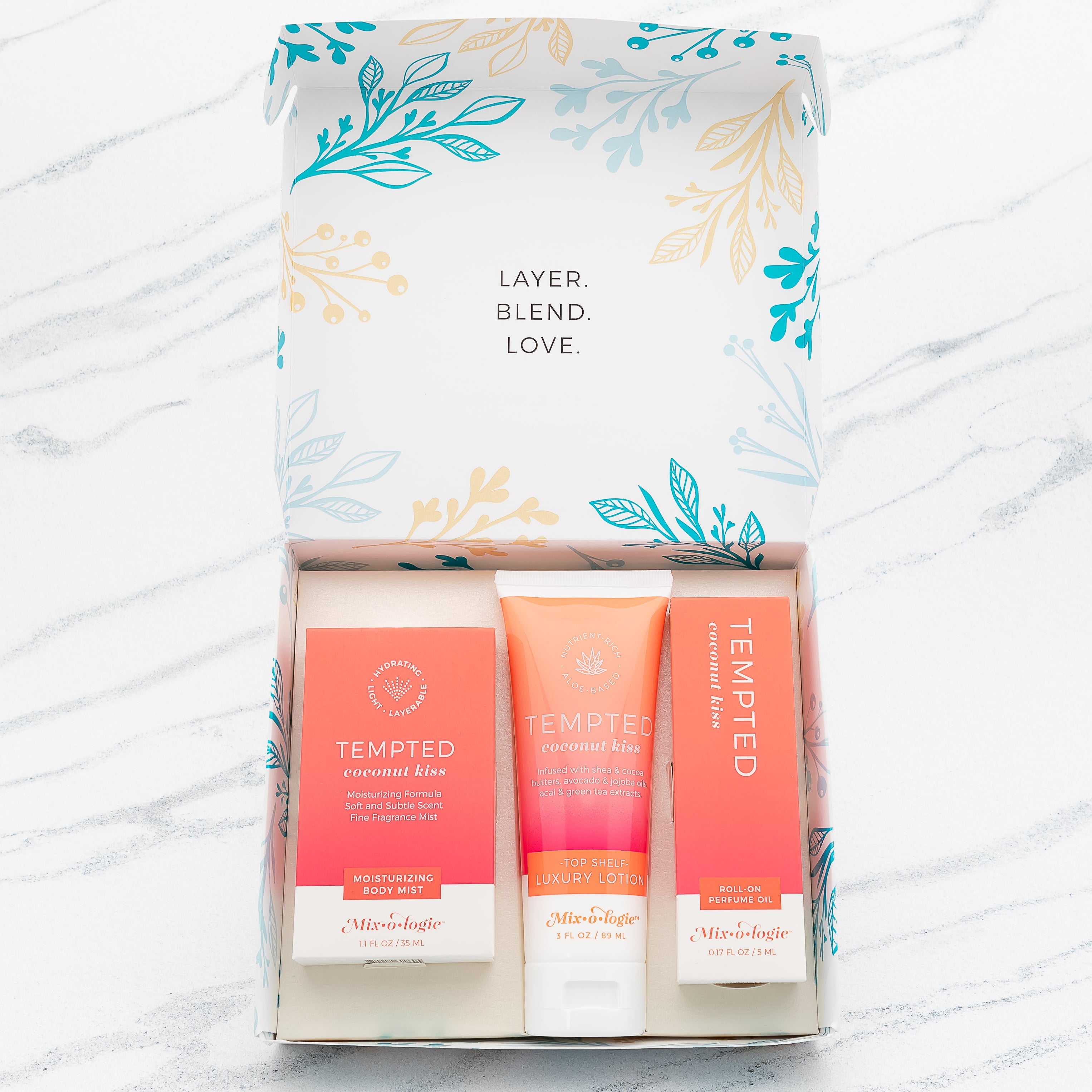 Mixologie Women's Gift Set Trio Box (Choose Scent)