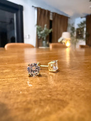 Gold Diva Stud Earrings