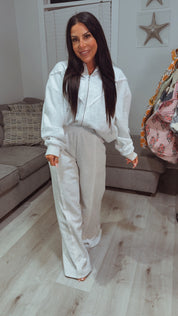 The Greii Soft Heather Grey  Ultra Soft Zip Up Hoodie