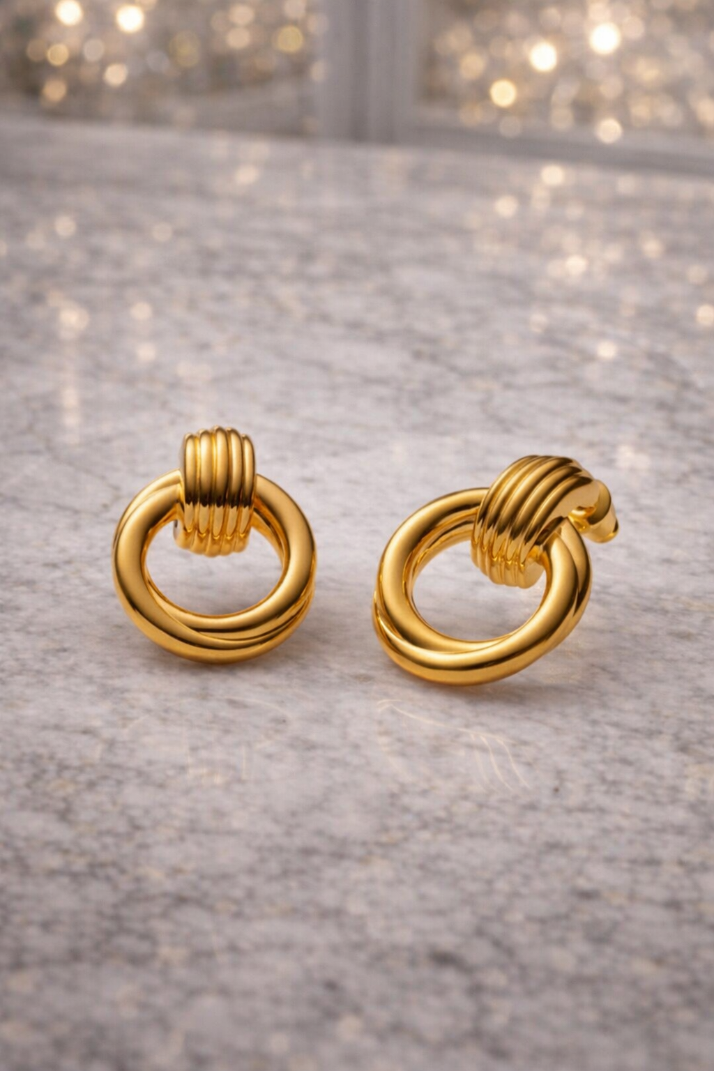 Katie Loxton Gold Demi Stud Earrings