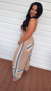 POL Latte Relaxed Fit Pants