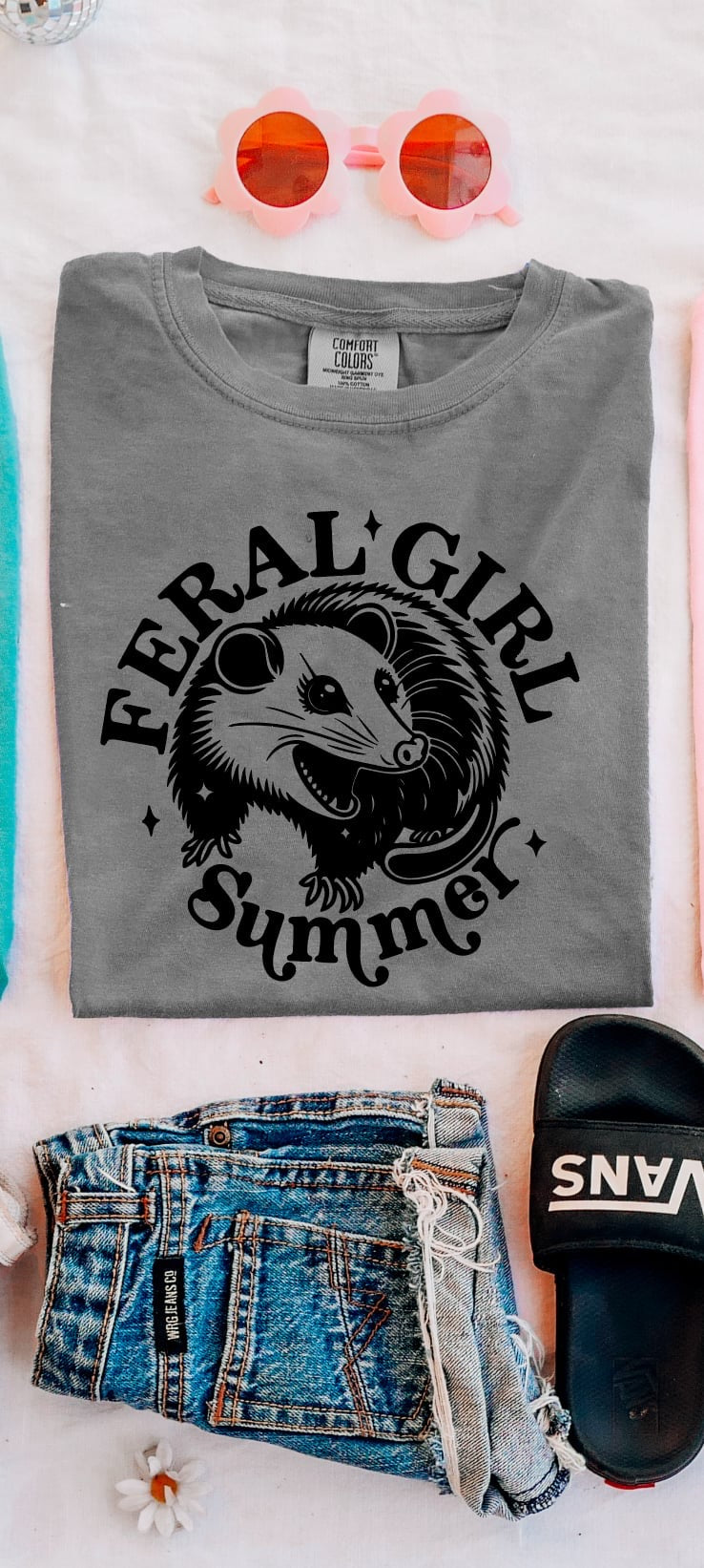 Feral Girl Summer Graphic Tee