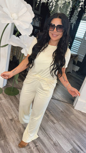 Ultra Soft Raemode  Yellow Lounge Joggers