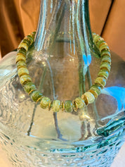 Jade and Gold Beaded Neckalce
