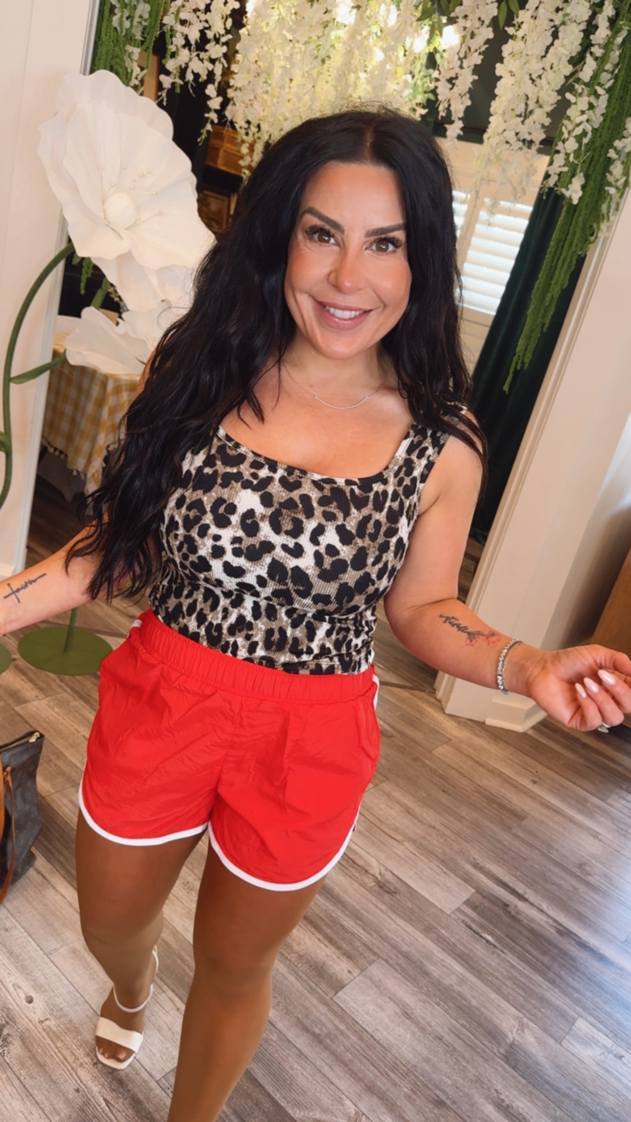 Leopard Ribbed Must have Everyday Tank