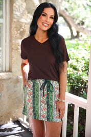 Paisley Manor Skort