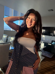 Ultra Soft Stitch and Co White Tube Top